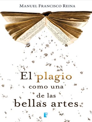 cover image of El plagio como una de las bellas artes